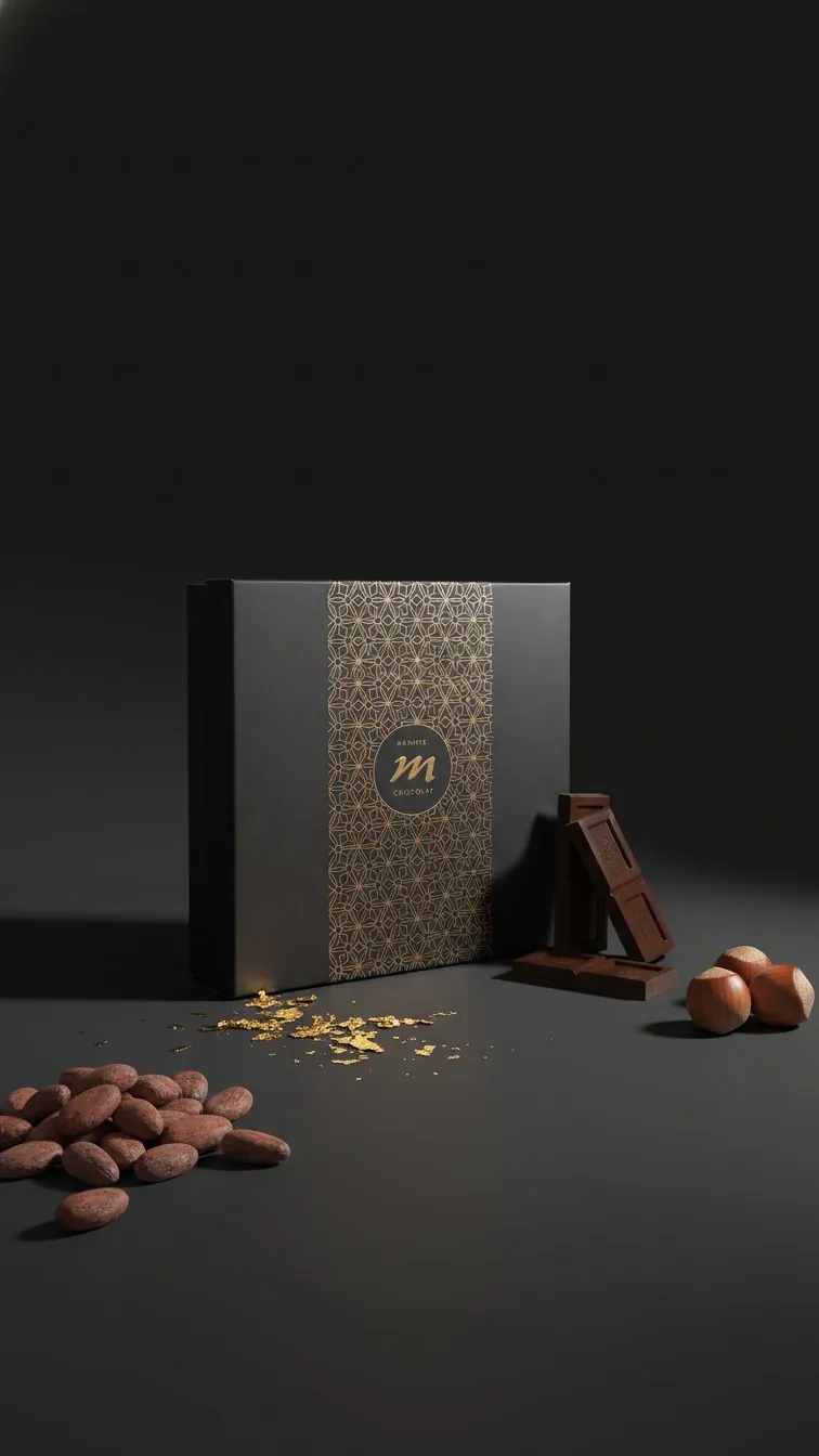 Cioccolatini nero e oro — Maxtris