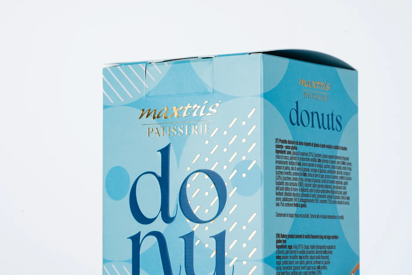 Astuccio Donuts realizzato per Maxtris