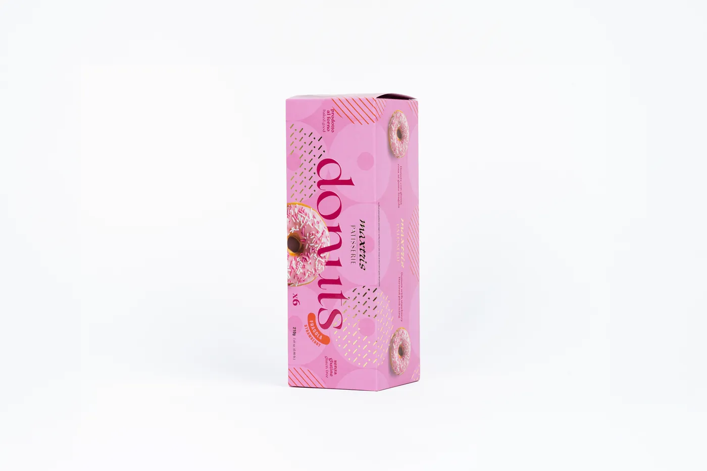 Astuccio Donuts realizzato per Maxtris