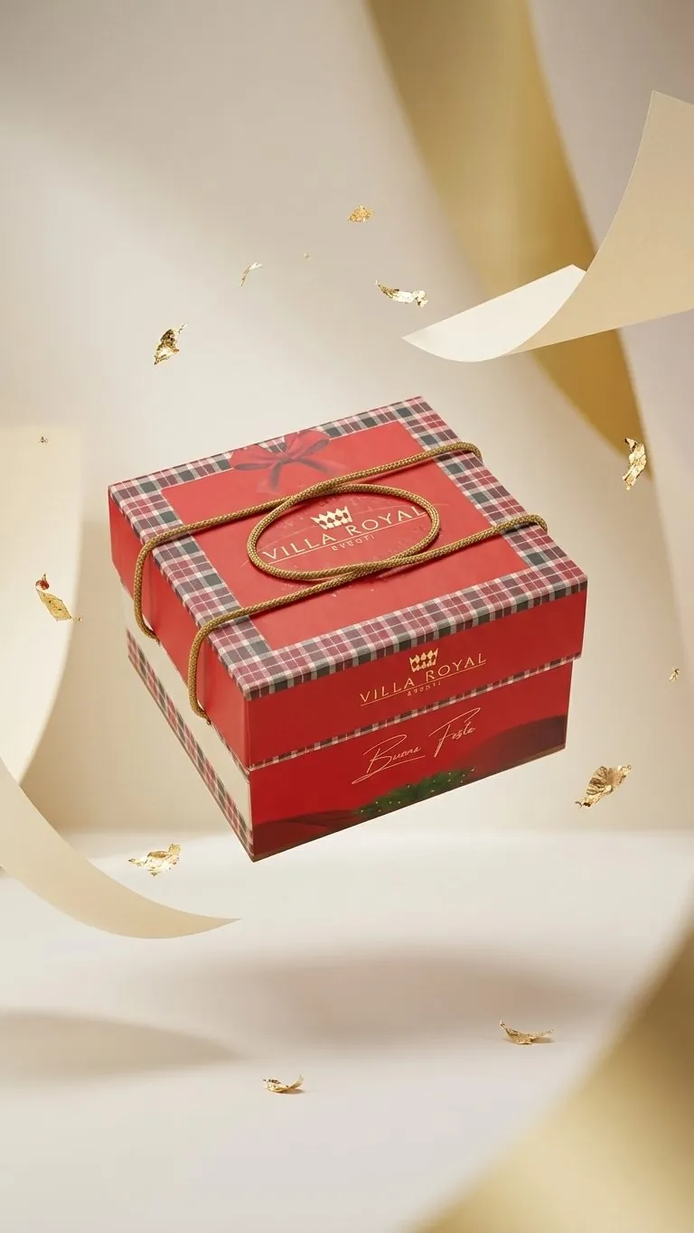 Panettone Tartan — Villa Royal